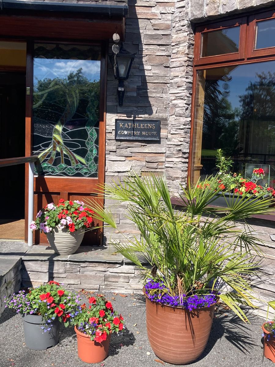 The entrance to Kathleens Country House